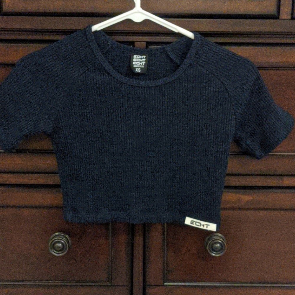 ECHT ribbed crop top